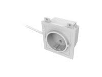 VISION TechConnect 3 EU Power module - Modulkontaktplatta med insnäppsfästen - ström CEE 7/4
