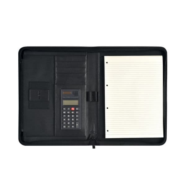 Wera Konferencemappe med Regnemaskine 35x26cm Sort