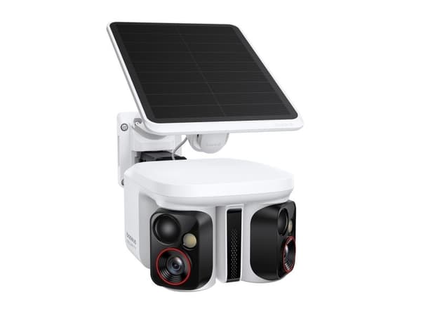 Baseus Security X1 Pro dubbelkamera 3K utomhuskamera – vit