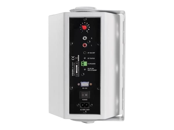 Vision SP-1900P - Högtalare - för PA-system - Bluetooth - 15 Watt - 2-vägs - vit
