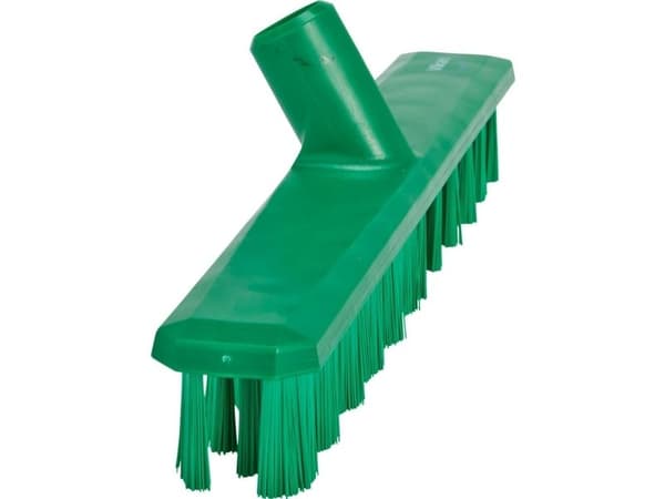 Golvskrubba, Vikan, 5x40x7,5 cm, grön, glas/polyester/PP, 40 cm, styv