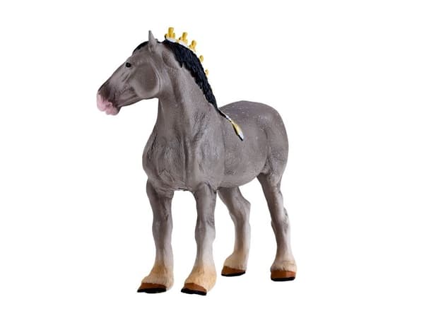 Shire Horse Dapple Grey