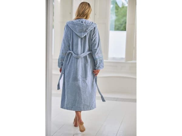 PIP Studio Soft Zellige Bathrobe Blue Grey XS
