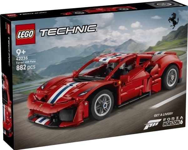LEGO Technic 42235 Ferrari 488 PISTA ‑auto