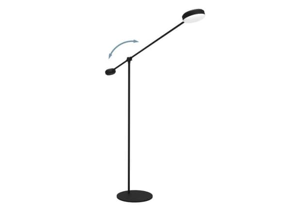 EGLO CLAVELLINA gulvlampe i sort