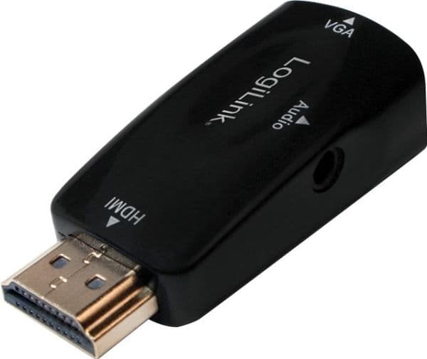 LogiLink CV0107, HDMI, VGA, Sortera