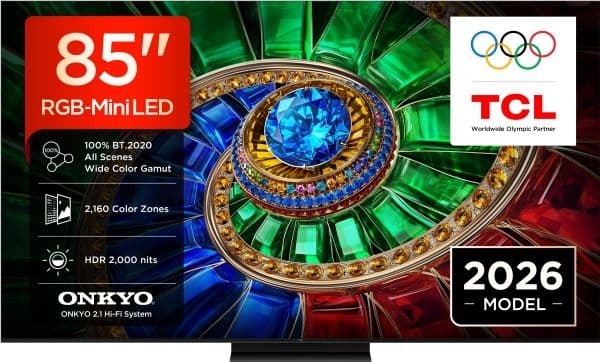 TCL 85RM7L - LED-bakgrunnsbelyst LCD TV