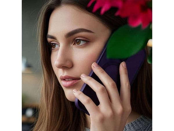 3mk Smoke MagCase til iPhone 17 Pro - lilla-translucent