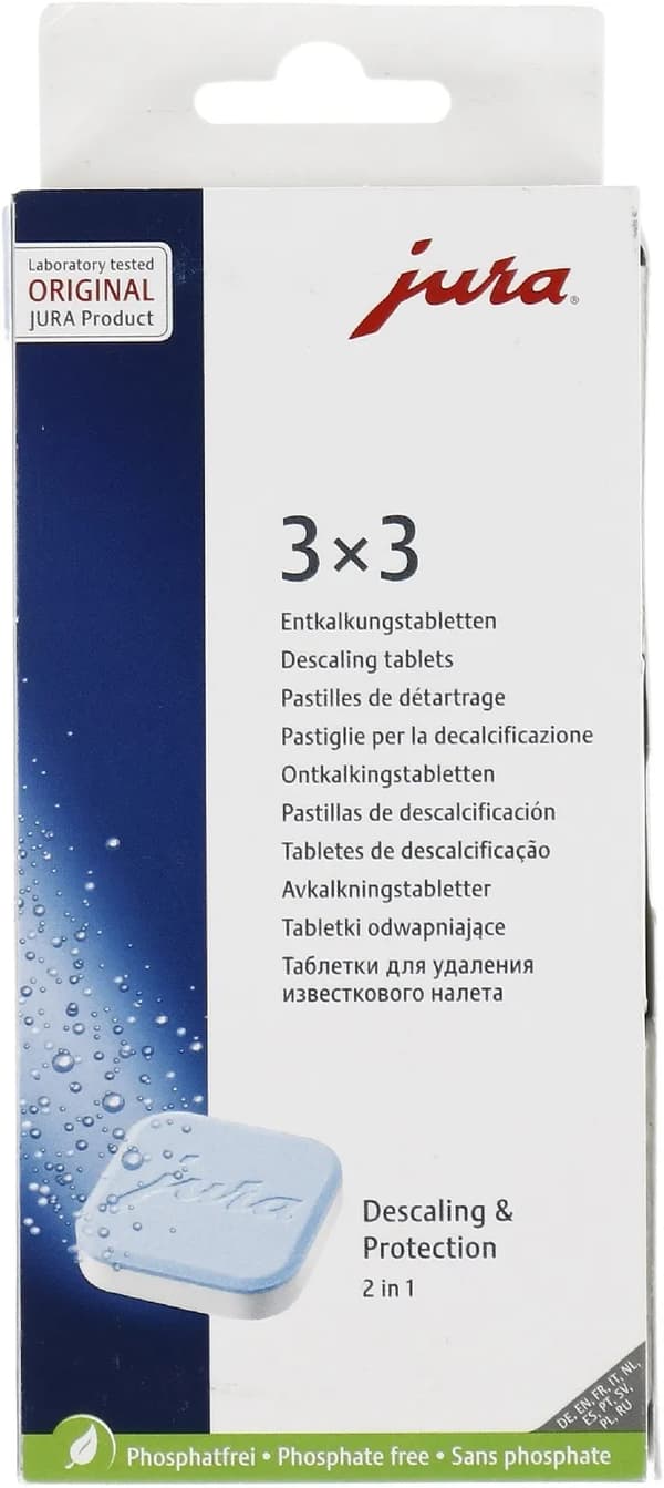 Jura Avkalkningstabletter - 9-pack