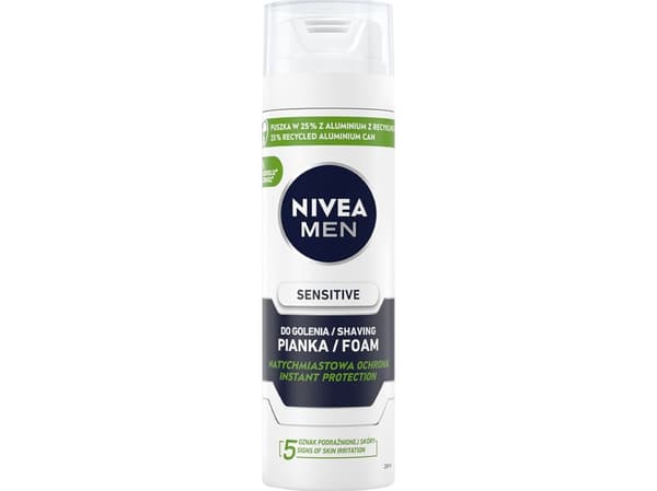 Nivea Men Sensitive Soothing Shaving Foam 200ml