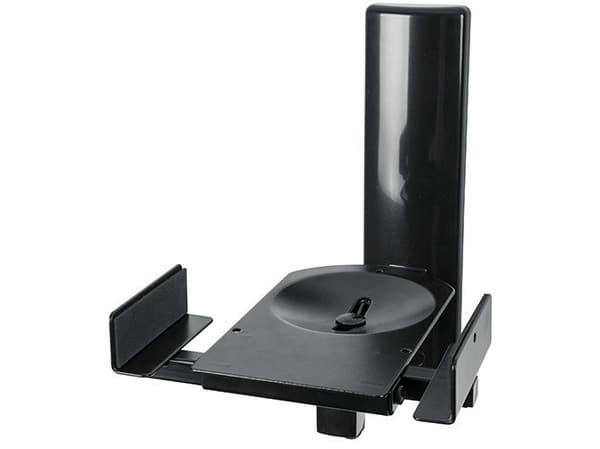 B-Tech BT77, Væg, 25 kg, Sort, -10 - 10°, 360°, 260,4 mm, 1-pair