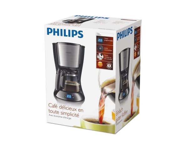 Philips HD7459/20 - Kaffemaskine - 15 kopper - sort