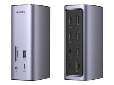 Ugreen - Dokkingstasjon - USB-C - HDMI - 1GbE