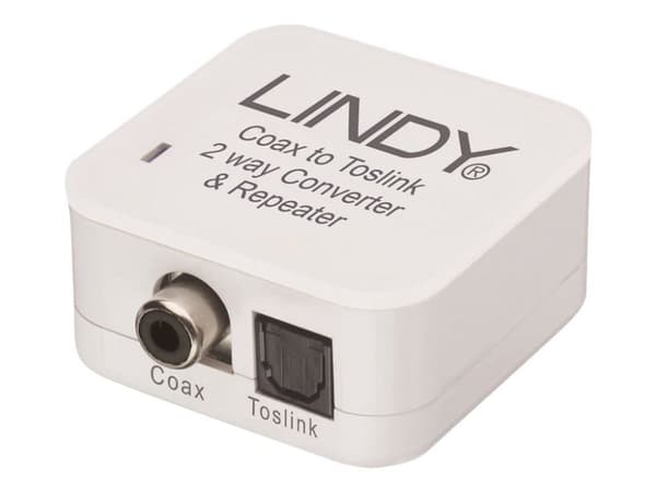Lindy 70411, Toslink, RCA, Valkoinen