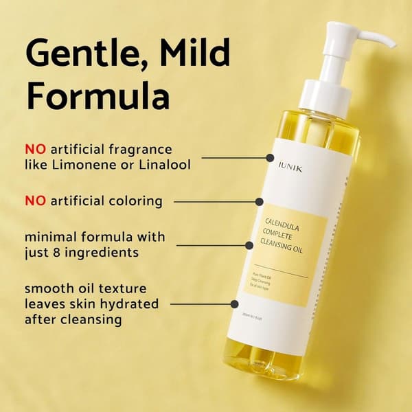 IUNIK Calendula Complete Deep Vegan Cleansing Oil 200ml