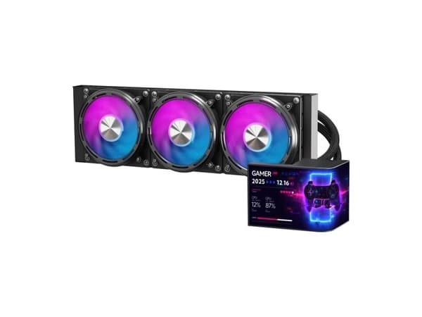 DarkFlash UV360 CPU-kylare (svart)