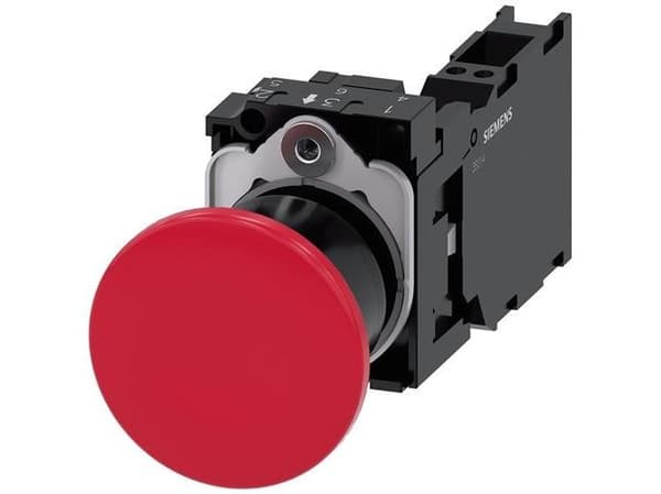 Siemens 3SU11001BA203FA0 tryckknapp 1 st
