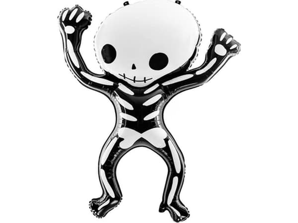 Skjelett folieballon