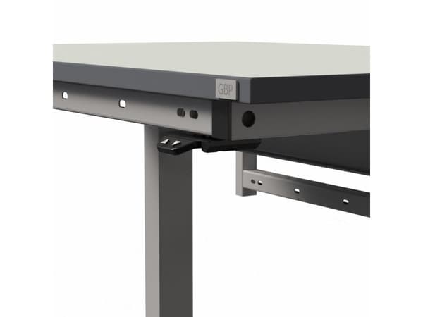 Ergomini arbeidsbord 2000x800 mm med HPL bordplate