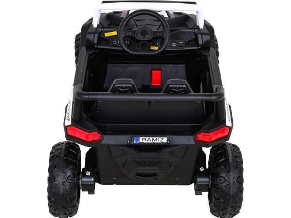 Ramiz batteridrevet bil Buggy UTV 2000M Racing hvit