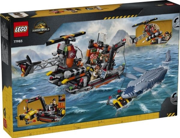 LEGO Jurassic World 77983 Mosasaurus-båtangrep