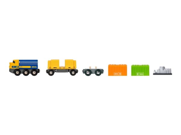 BRIO 33982 Godstog med tre vogner