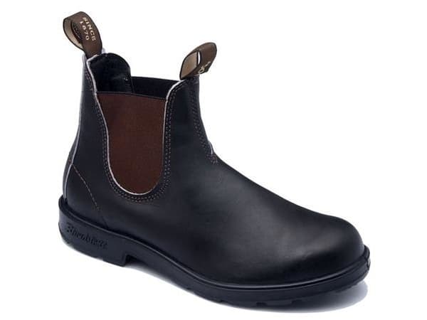 Støvlet læder brun 500 - 41
