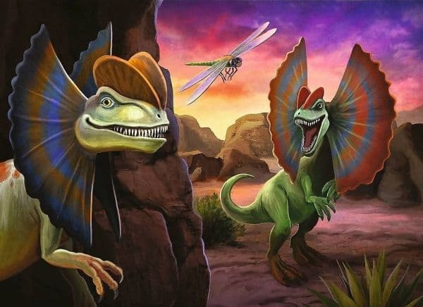 Trefl 56036, 20 styck, Dinosaurier, 3 År