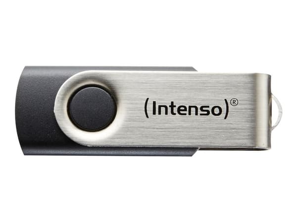 Intenso USB Flash 16GB Basic Line, 16 GB, USB A-tyyppi, 2.0, Harmaa