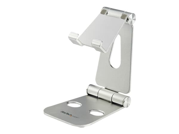 Startech Phone and Tablet Stand, Foldable Universal Mobile Device Holder for Smartphones & Tablets Adjustable Multi-Angle Ergonomic Cell Phone Stan...