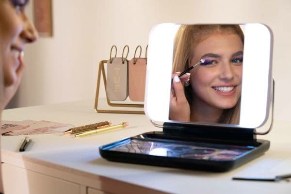 Style 4 Ever Makeup Etui med LED-lys