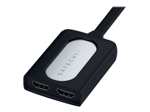 Satechi ST-TCDHAS - Videoadapteri - HDMI hun til USB-C han - 16 cm - sølv - 4K-tuki