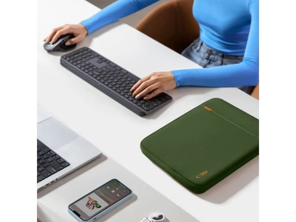 Tech-Protect Defender laptopväska 15-16 - grön