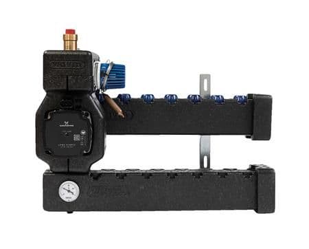 Wavin Midishunt 4 - isol., grundfos 15-70 pump