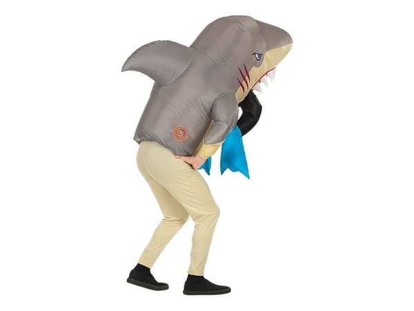 Shark Attack uppblåsbart kostym