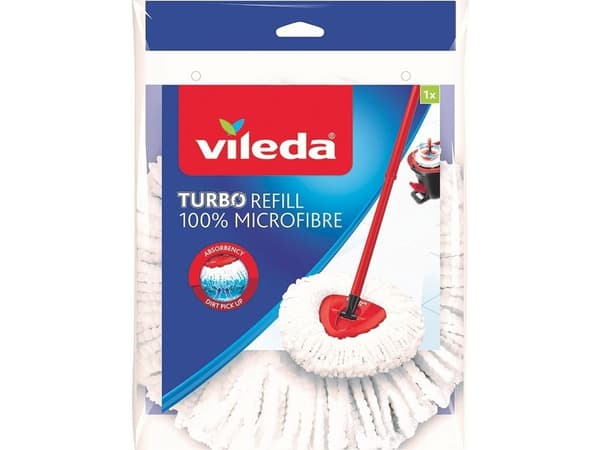Vileda TURBO ClassiC Moppehoved Hvid