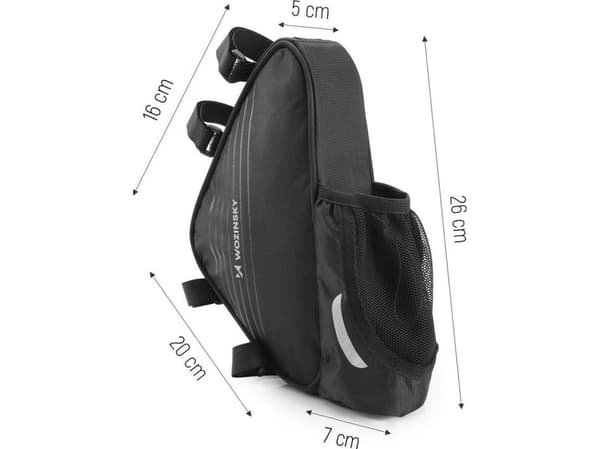Wozinsky ramväska 1,5 l svart (WBB23BK)