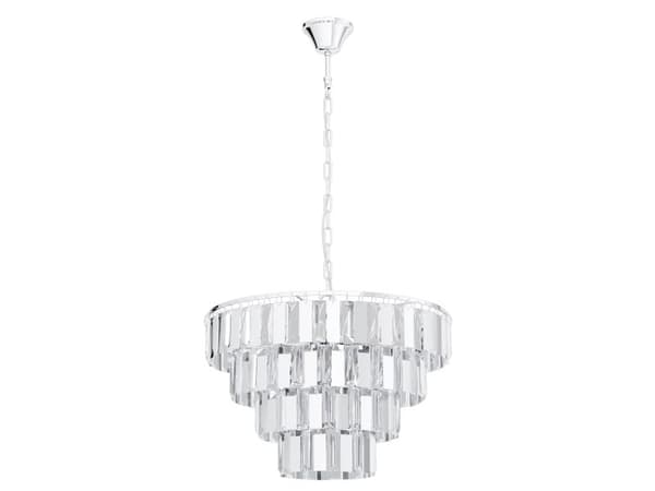 EGLO ERSEKA pendellampe 7L E14 krom/krystall