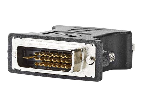 Nedis - Videoadapter - DVI-D (han) til HD-15 (VGA) (hun) - tommelskruer - sortti