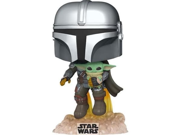 Funko POP Vinyl SW Mandalorian Flying w. Jetpack