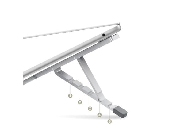 Tech-Protect ULS300 stativ for bærbar PC - sølv