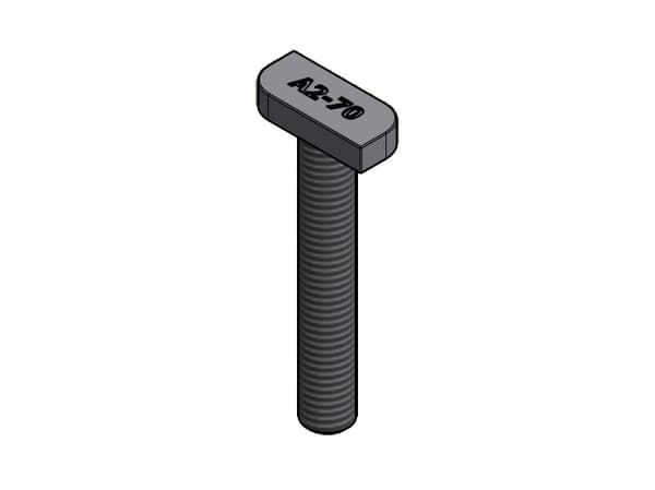VAN DER VALK SS hammerhoved bolt M8 x 50 mm.