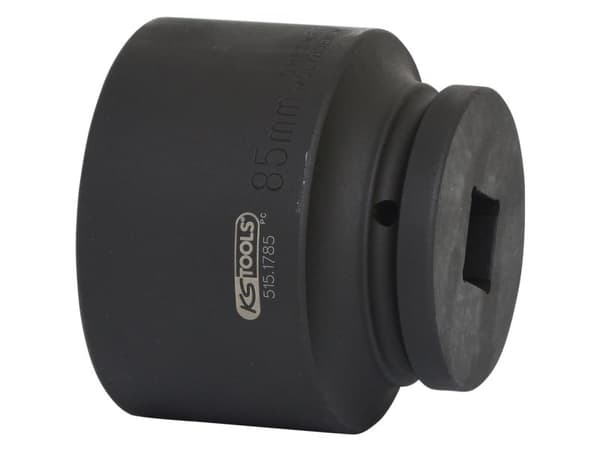 KS Tools 515.1785, Kraftpipe, Sort, 1 hoder, 1", Metrisk, 85 mm