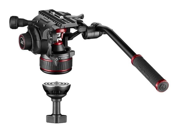 Manfrotto Twin Alu stativ med 608 hode - medium