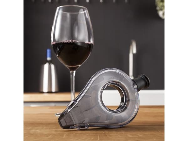 Vacu Vin Wine Aerator, I flaska, Transparent