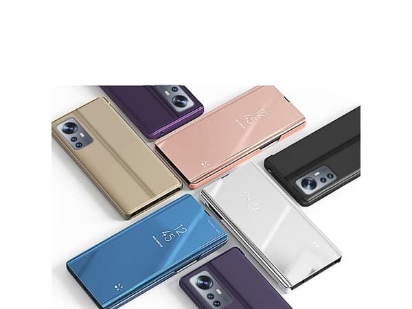 Clear View-etui til Xiaomi 12 Lite blue flipdeksel