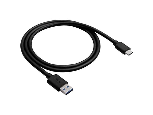 Akyga AK-USB-24 - USB-kabel - USB-type A (hann) til USB-C (hann) - USB 3.1 - 50 cm - svart