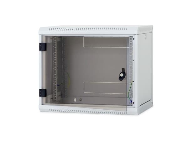 Triton 19" Rack Wall-mount 18U/400 Removable side, Väggmonterad rack, 30 kg, 26,8 kg, Grå
