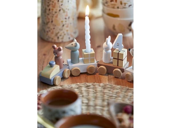 BLOOMINGVILLE MINI Junaid bursdagsdekorasjon, multifarget, FSC®100%, MDF