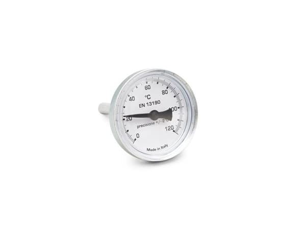 Afriso termometer med ventil 0-120°C 50 mm